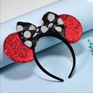 SEQUIN MICKY/MINNI MOUSE HEAD BAND